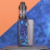 VOOPOO DRAG 4 177W Grip 5,5ml Full Kit Gun Metal Ocean Blue  MOD