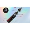 Eleaf full kit iStick T80 with GTL Pod Tank - Gradient Red  elektronická cigareta 3000mAh