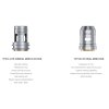 Smoktech žeraviaca hlava TFV16 Lite Dual Mesh - 0,15ohm