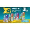 e-liquid X4 Bar Juice Apple Peach 10ml 20mg
