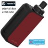 Joyetech eGo AIO Box 1 x 2100 mAh čierno červený