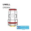 Uwell Crown 5 UN2-2 Mesh - 0,3 ohm  žeraviaca hlava - atomizér
