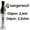 Kangertech CC/T2 clearomizer 2,4 ml 2,2 ohm - číry