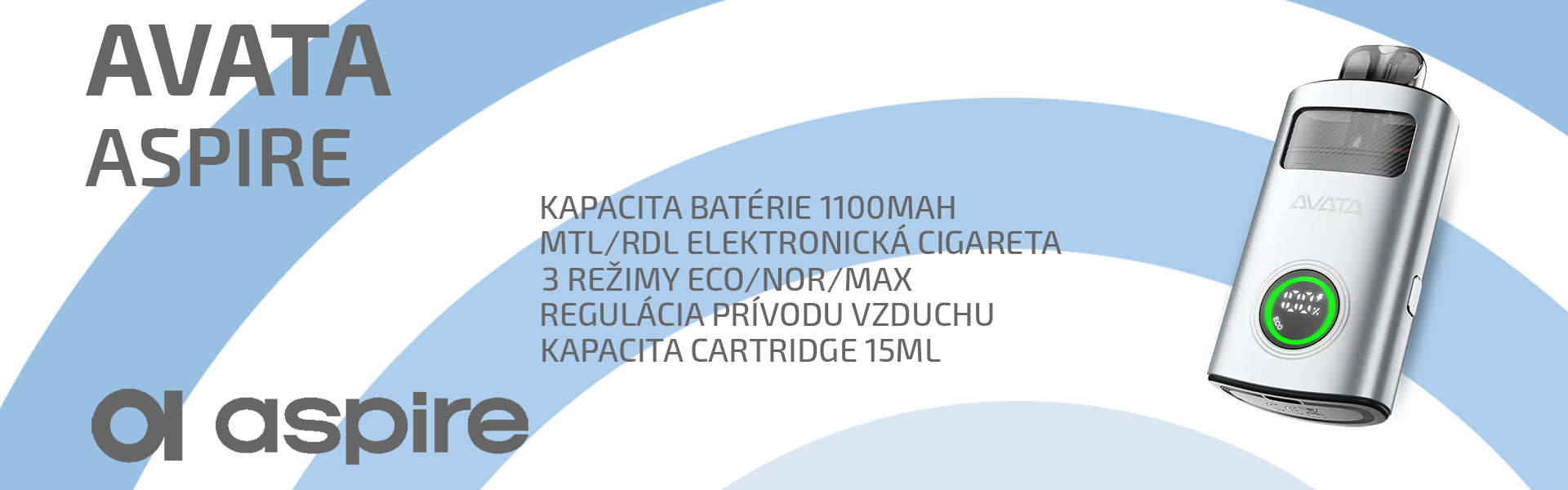 Aspire Avata 1100mAh