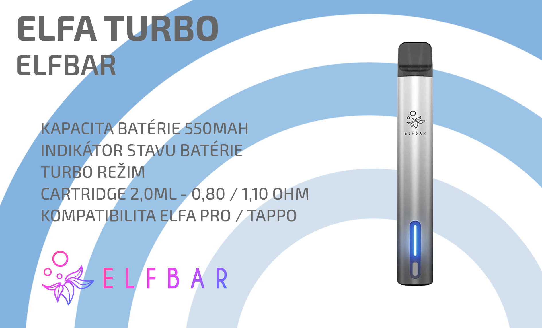 ElfBar Elfa Turbo 550mAh