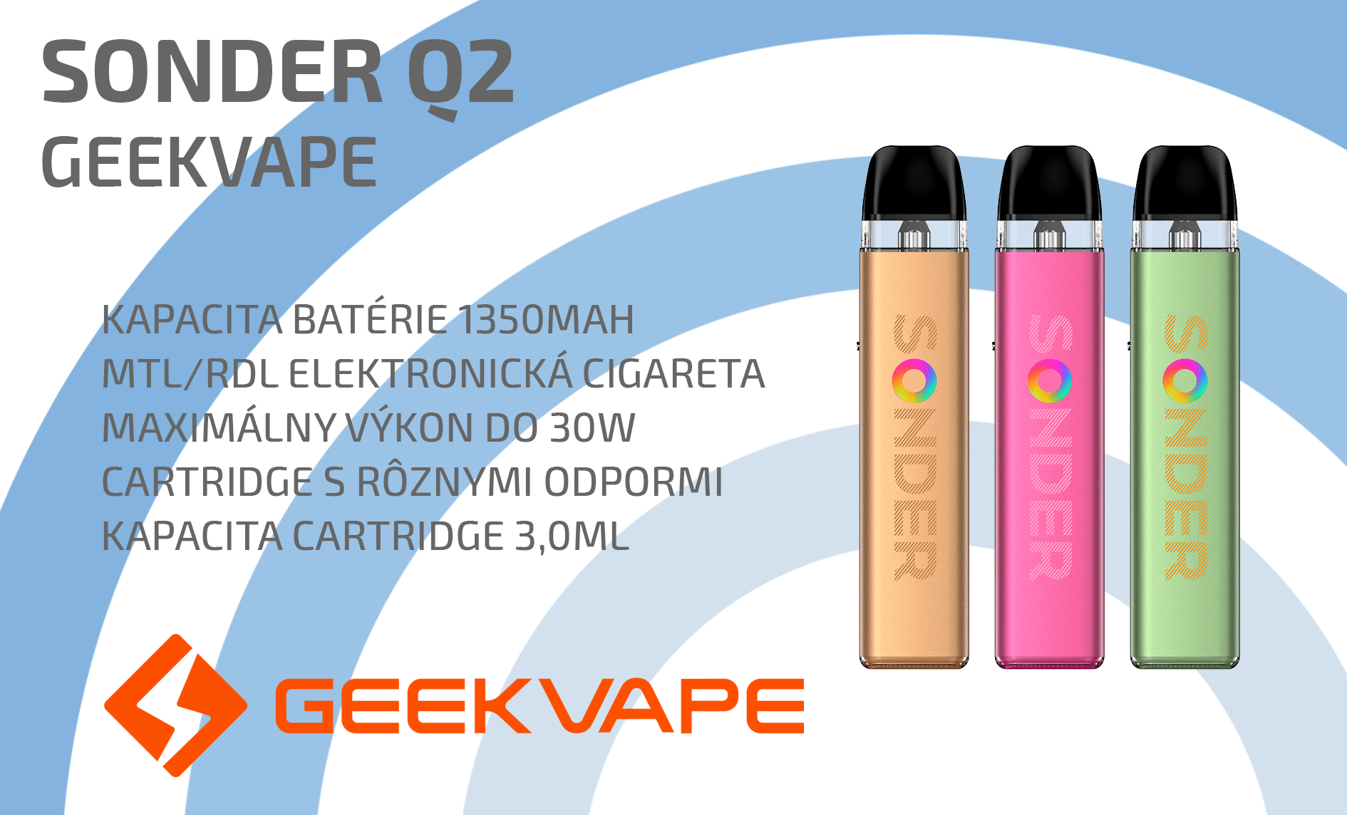 GeekVape Sonder Q2 1350mAh