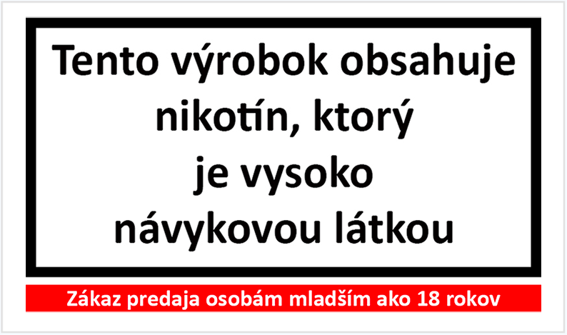 zdravotné varovanie
