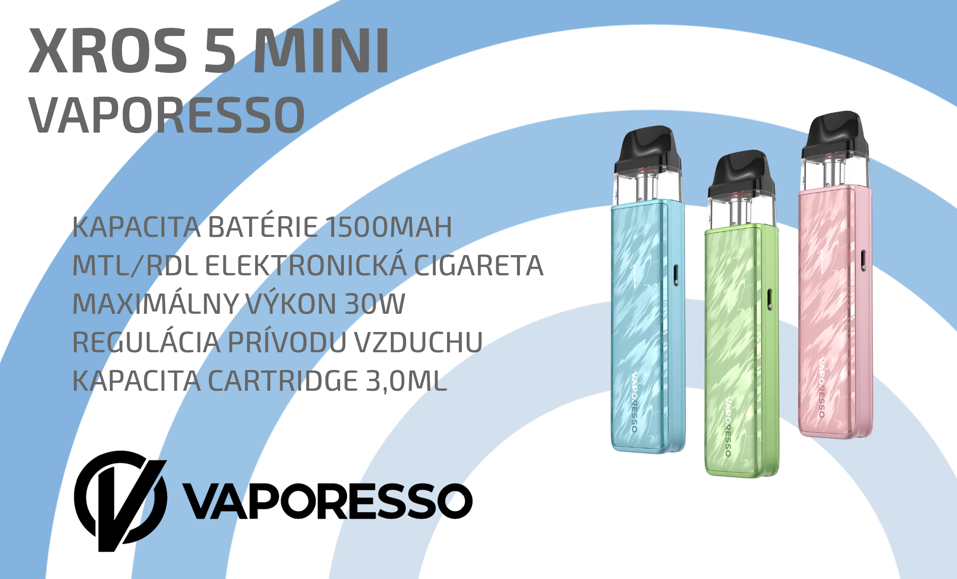 Vaporesso XROS 5 Mini 1500mAh