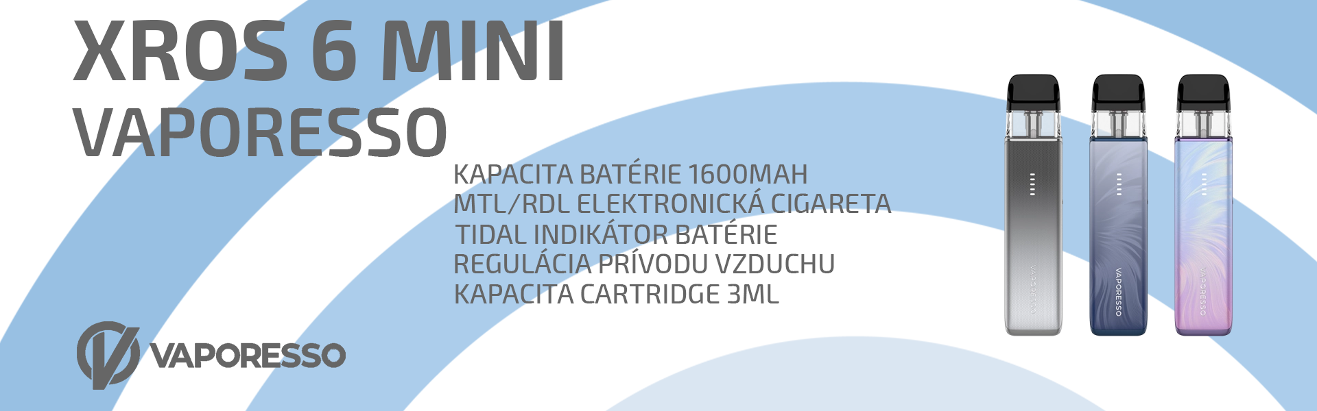 Vaporesso XROS 6 Mini 1600mAh