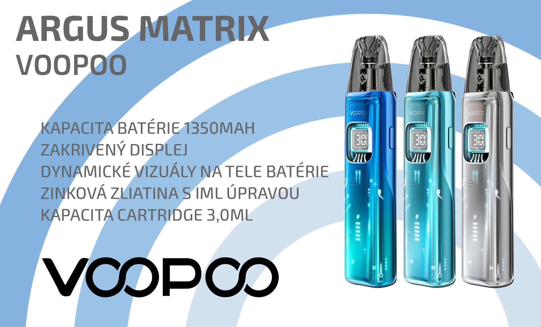 VooPoo Argus Matrix 1350mAh
