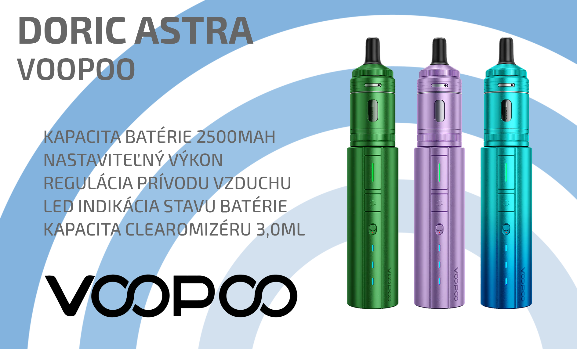 VooPoo Doric Astra 2500mAh