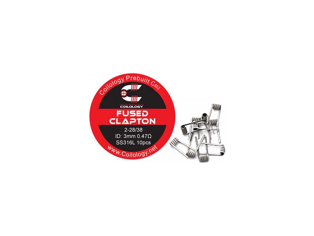 Coilology Fused Clapton Coil SS316L