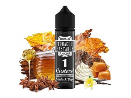 Flavormonks Tobacco Bastards Shake & Vape No.01 Custard