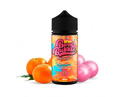 burst my bubble tangerine bubblegum 100ml