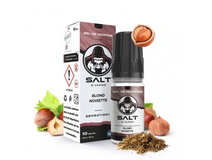 E liquide blond noisette sel de nicotine