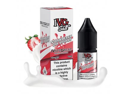 IVG Salt Strawberry Jam Yoghurt