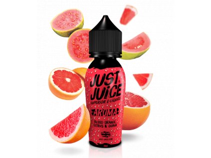 just juice blood orange citrus guava flavour shot 60ml