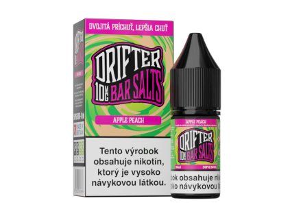 e liquid drifter bar salt apple peach 10 mg