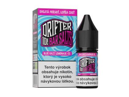 e liquid drifter bar salt blue razz lemonade ice 10 mg