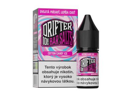 e liquid drifter bar salt cotton candy ice 10 mg