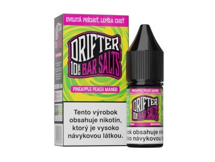 e liquid drifter bar salt pineapple peach mango 10 mg