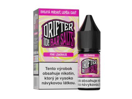 e liquid drifter bar salt pink lemonade 10 mg
