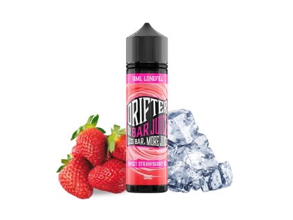 juice sauz drifter bar sweet strawberry ice 16ml longfill