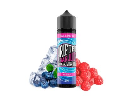 juice sauz drifter bar mad blue 16ml longfill