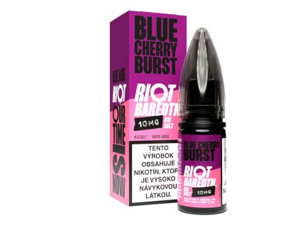 liquid riot bar edtn salt blue cherry burst 10mg 10ml