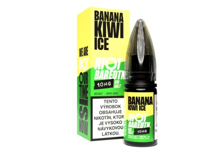 liquid riot bar edtn salt banana kiwi ice 10mg 10ml
