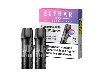 ElfBar Elfa plniteľný cartridge 2ks