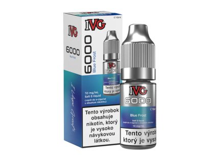 e liquid ivg 6000 salt blue frost 10 mg
