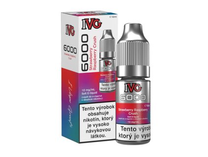 e liquid ivg 6000 salt strawberry raspberry crush 10 mg