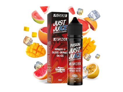 Just Juice Shake & Vape Fusion Mango & Blood Orange On Ice