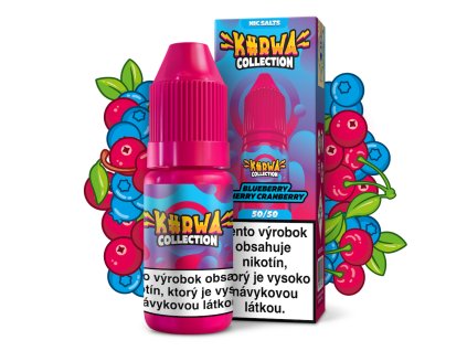 Collection liqud mockup Blueberry Cherry Cranberry can+box Slovak