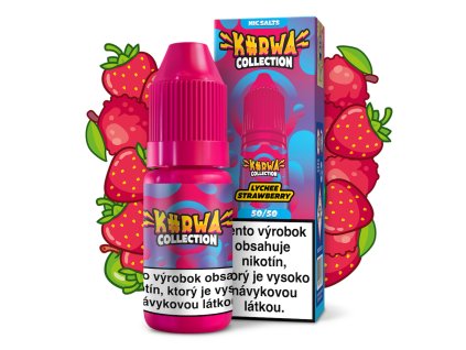 Collection liqud mockup Lychee Strawberry can+box Slovak