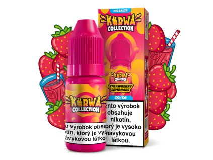 Collection liqud mockup Strawberry Lemonade can+box Slovak