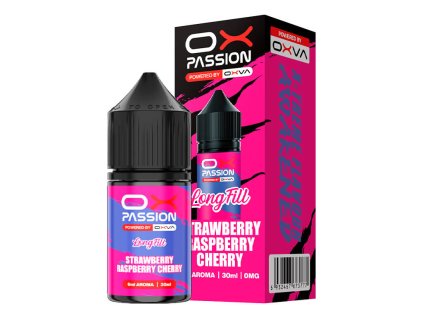 oxva ox passion strawberry raspberry cherry 6 ml longfill aroma