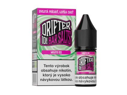 e liquid drifter bar salt mojito ice 10 mg