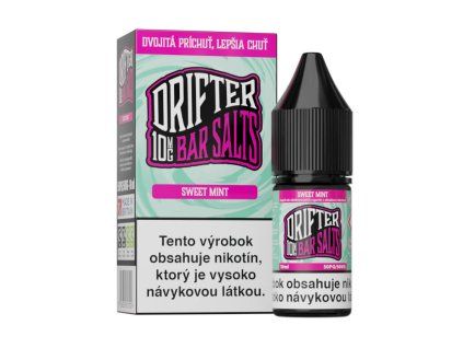 e liquid drifter bar salt sweet mint 10 mg