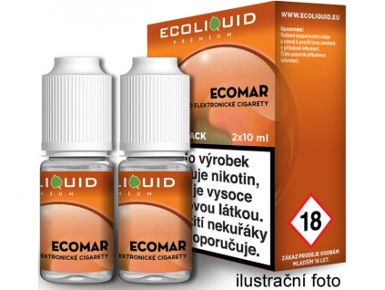 liquid ecoliquid premium 2pack ecomar 2x10ml 0mg