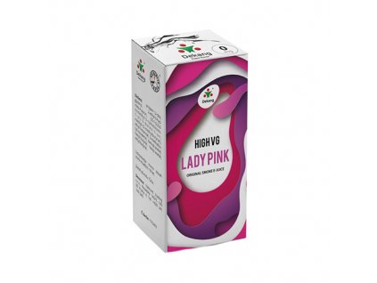 liquid dekang high vg lady pink 10ml 0mg boruvka s broskvi