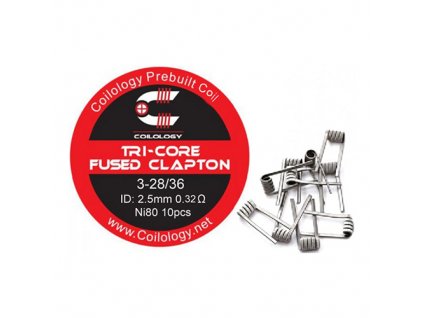 Coilology Tri-Core Fused Clapton Coil Ni80