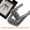 Staple Staggered Fused Clapton Coil 001
