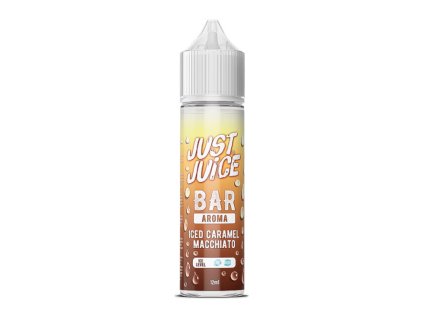 15002 just juice bar longfill iced caramel macchiato 12ml 411124