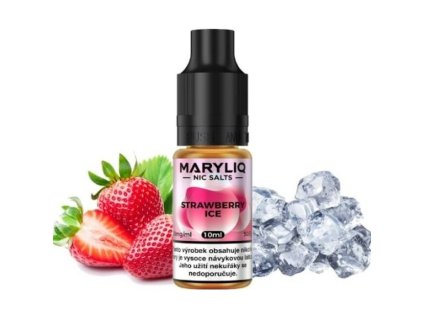 Maryliq - Salt e-liquid - Strawberry ICE - 10ml - 20mg