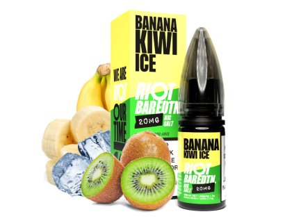 Riot BAR EDTN Salt Banana Kiwi Ice 10ml - 20mg