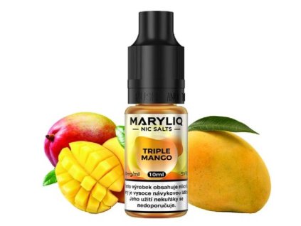 maryliq salt e liquid triple mango 10ml 20mg 414722
