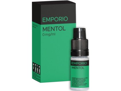 EMPORIO Mentol 10 ml  (Sila nikotínu 0 mg)