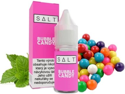 Juice Sauz SALT Bubble Candy 10 ml  (Sila nikotínu 10 mg)